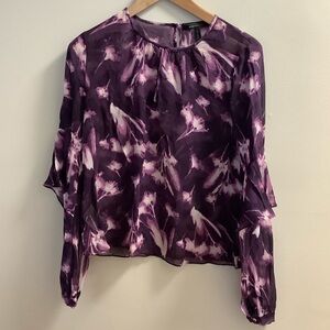 Bcbgmaxazria Sheer blouse. Size S